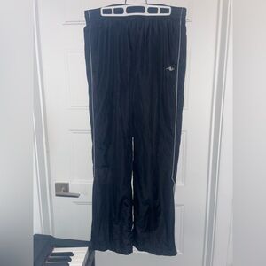 Men’s Athletic Works Black Mesh Joggers medium size